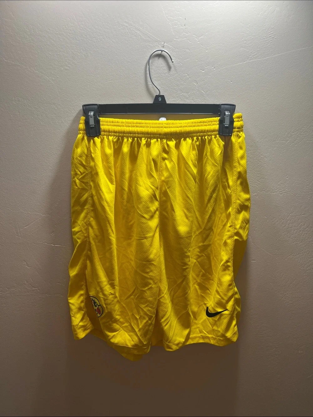 Nike Bright Yellow Athletic Mesh Shorts